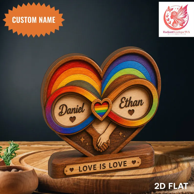Pride Couple Plaque variant 3